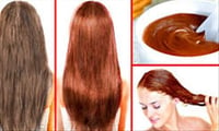 Coloring your hair with natural ingredients gives good results